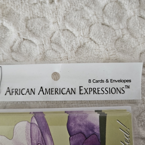Lot of 7 African American Expressions Invitations - Picture 4 of 4